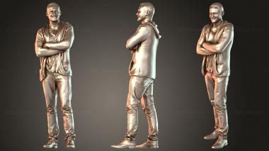 Figurines of people Thorsten 3d model