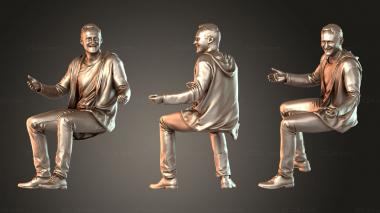 Figurines of people Thorsten Tenacious 3d model