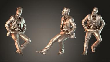 Figurines of people Tony Persistent 3d model