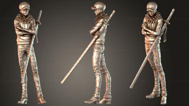 Figurines of people Trafalgar Water – Law 3d model