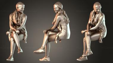 Figurines of people Valeska Joyful 3d model