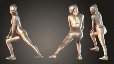 Figurines of people Valeska Native Keen 3d model