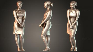 Figurines of people Valeska Yanelle 3d model