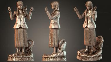 Figurines of people Wandinha Addams 3d model