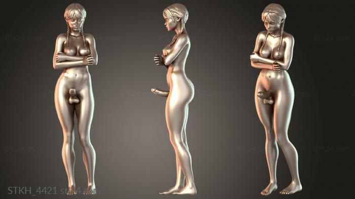 Figurines of people (WANDINHA Futuristic, STKH_4421) 3D models for cnc