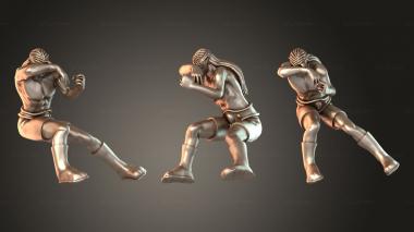 Figurines of people Warhammer Cabra Elfo Lloron Sorrowful 3d model