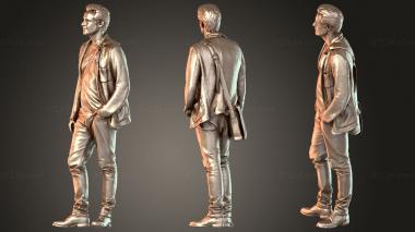 Figurines of people Will Duplicate 3d model