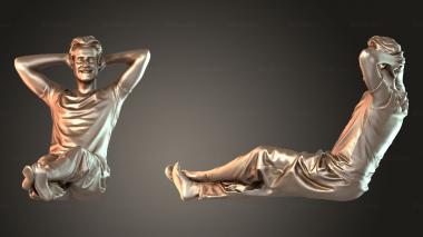 Figurines of people Will Keen 3d model