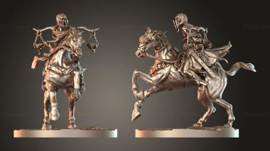 Figurines of people Witches Sabbath Simple 3d model