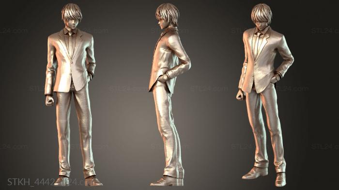 Figurines of people (Yagami Jump Force Yuyukame Ted, STKH_4442) 3D models for cnc