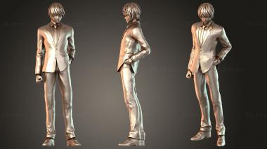 Figurines of people Yagami Jump Force Yuyukame Ted 3d model