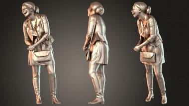 Figurines of people Yanelle Native Unique 3d model