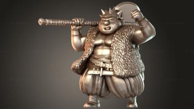 Figurines of people Yangus 3d model