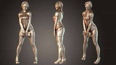 Figurines of people Yuki 3d model