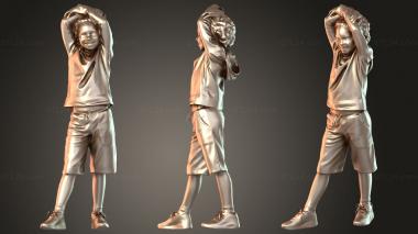 Figurines of people Zachary 3d model