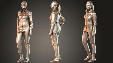 Figurines of people Aa Hopeful 3d model