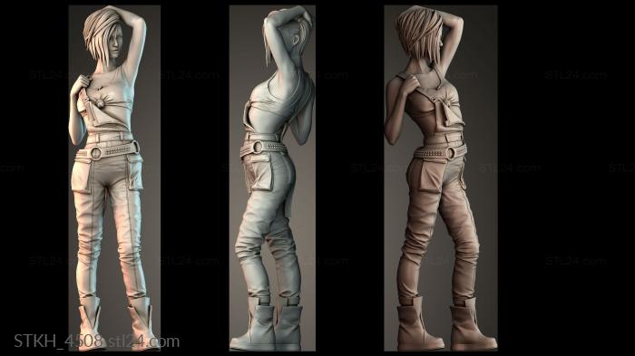 Figurines of people (Judy Merge, STKH_4508) 3D models for cnc