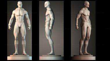 Figurines of people Cyclops - X-men 3d model