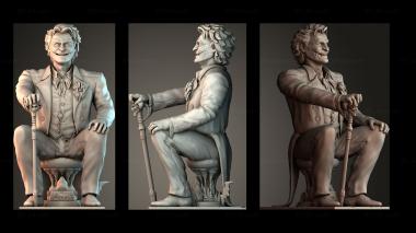 Figurines of people Mr. Joker 3d model