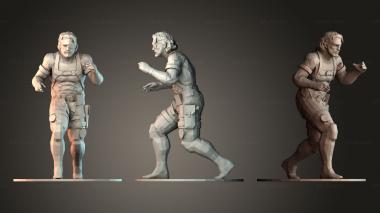 Figurines of people Metal Gear Solid V 3d model