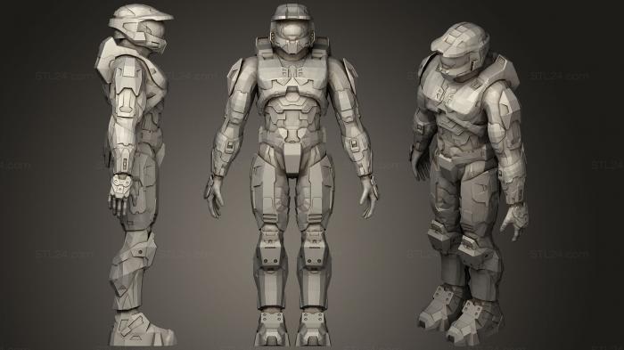 Бюст и фигура главного мастера Halo
