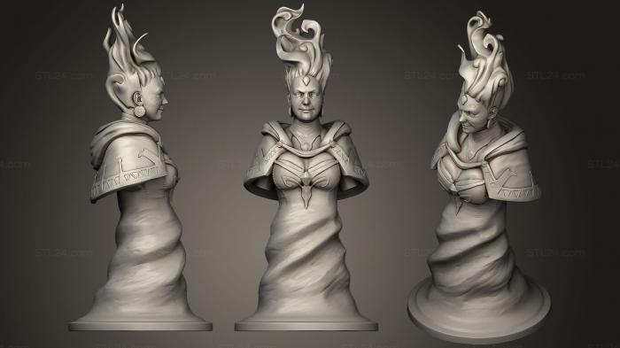 Шахматная фигура Queen Lina Dota 2