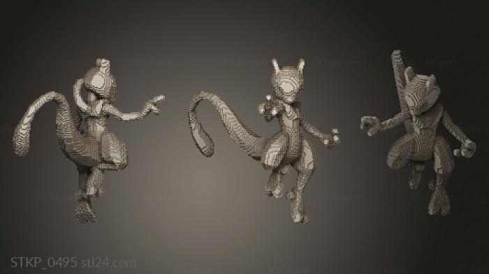 Схема сборки Minecraft Mewtwo