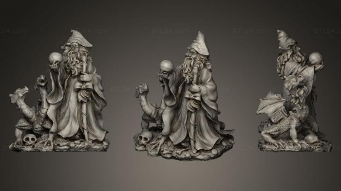 Высокий Металлический Волшебник 3D