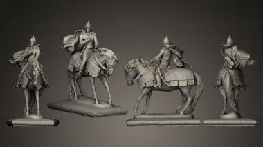 Military figurines Dmitry Donskoy in Kolomna 3d model