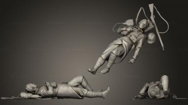 Military figurines French soldier 224 1 3d model