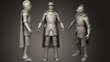 Military figurines rmor Suit Kitbash 052 3d model