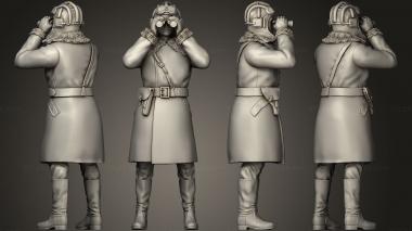 Military figurines Tank Crew 2 Russia25 3 3d model