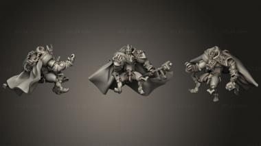 Military figurines Allorin Knight Kingst R 3d model