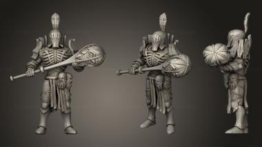 Military figurines Amladril 40 elven deathknight 41 3d model