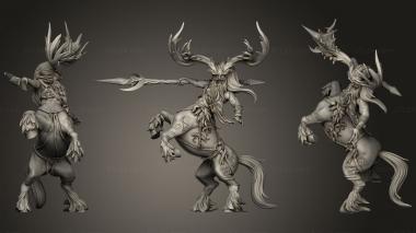 Military figurines An Kerderr The Great Centaur 3d model