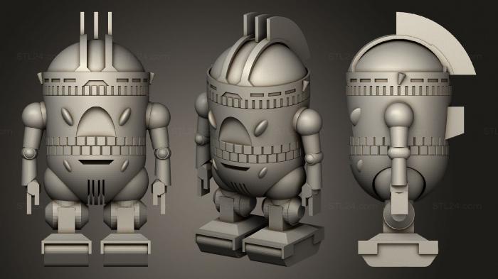 Military figurines (Analyzer From Starblazers (Space Battleship Yamato), STKW_0601) 3D models for cnc