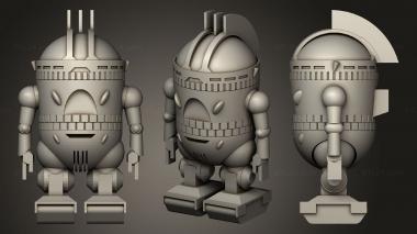 Military figurines Analyzer From Starblazers (Space Battleship Yamato) 3d model