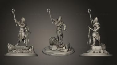 Military figurines Ancient Egypt Osiris 3d model