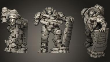 Military figurines Anvil Digital Forge 3d model