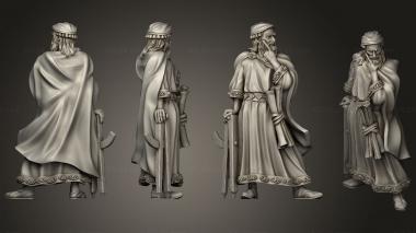 Military figurines Architect 3d model