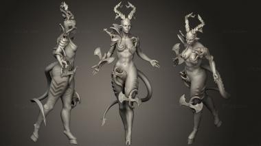 Military figurines Arethuza the Dragon Empress 3d model
