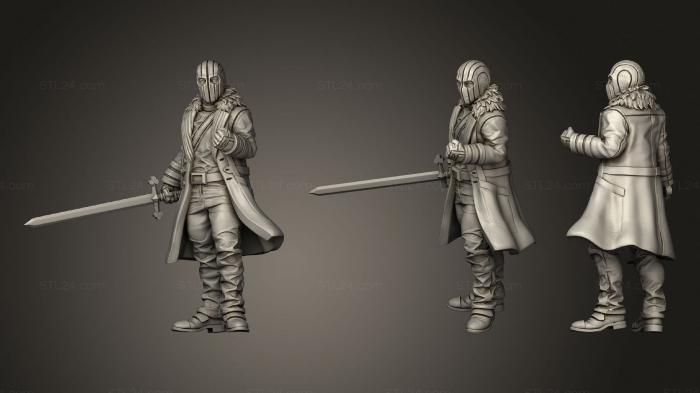 Military figurines (Baron Helmut Zemo, STKW_0642) 3D models for cnc