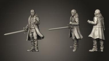 Military figurines Baron Helmut Zemo 3d model