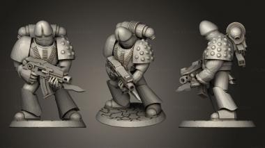 Military figurines Bellend Soldier 5 3d model