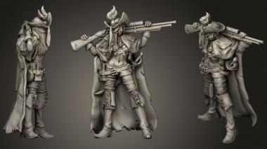 Military figurines Bird Eye Bonnie 3d model