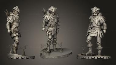 Military figurines Bloodhound Youngblood 2 3d model
