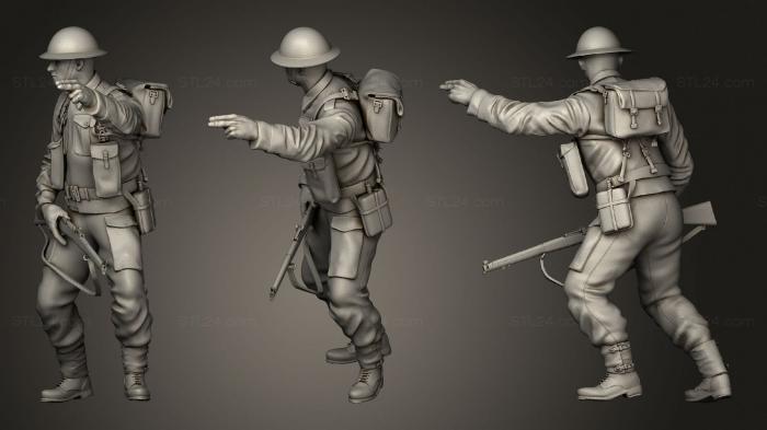 Military figurines (british soldiers  2 002, STKW_0676) 3D models for cnc