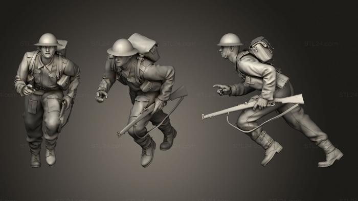 Military figurines (british soldiers  2 005, STKW_0679) 3D models for cnc