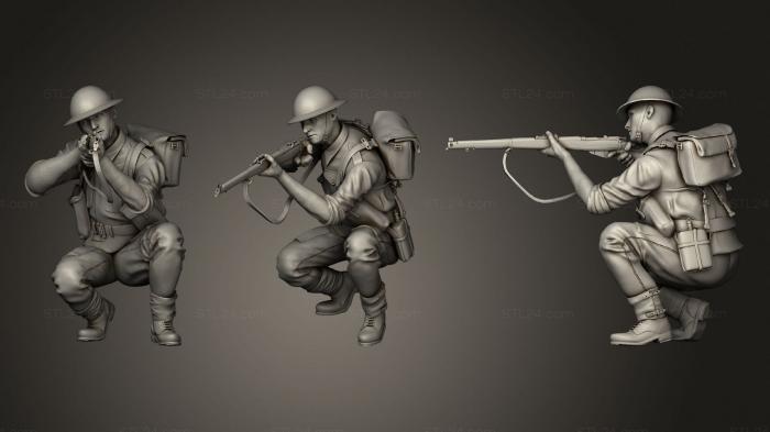 Military figurines (british soldiers  2 006, STKW_0680) 3D models for cnc