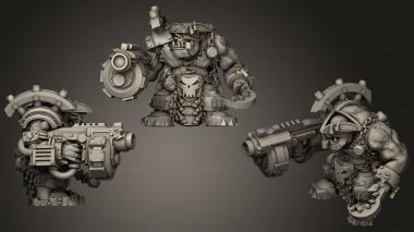 Military figurines Broozer Pirate Boss 3d model